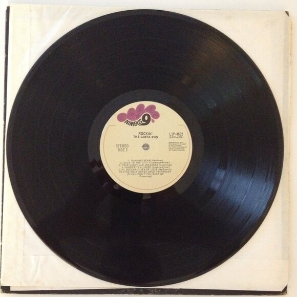 The Guess Who Rockin' 1972 Classic Rock Vinyl Record LP - Picture 4 of 4